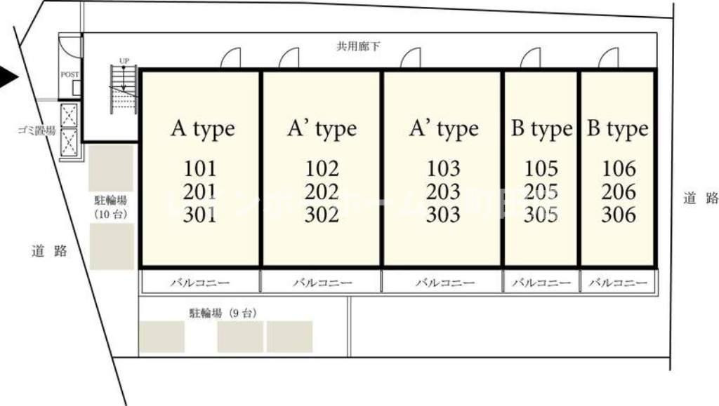 リブリ・フォレスタ※初期費用分割あと払いサービス利用可能の区画図