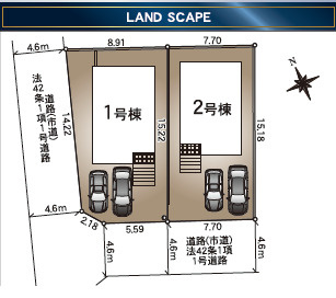 仲介手数料不要　クレイドルガーデン合志市須屋第20【西合志東小・西合志南中】の区画図