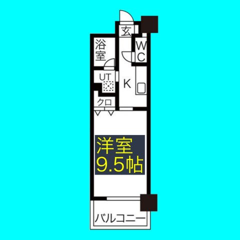 CASTELLO LUSSOの間取り