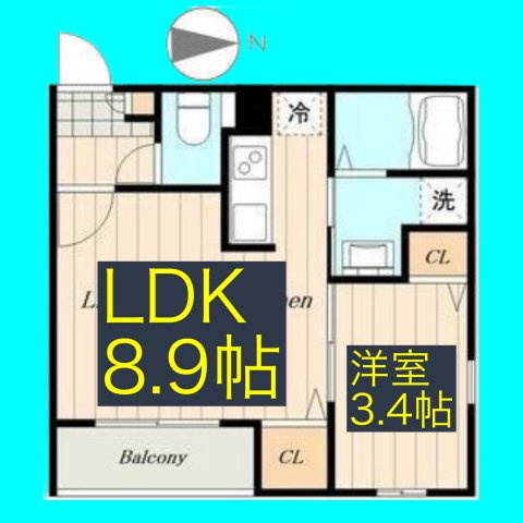 Cherim浄心Eastの間取り