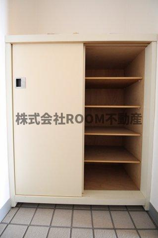 パレス妻ヶ丘の収納|専用の収納スペースです