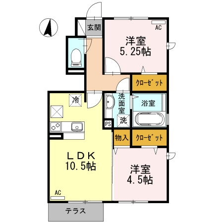 メープルハウスの間取り