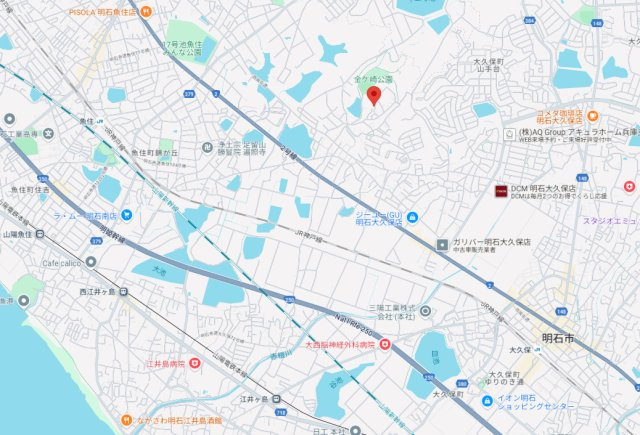 明石市魚住町金ケ崎2期（全2棟）1号棟の地図