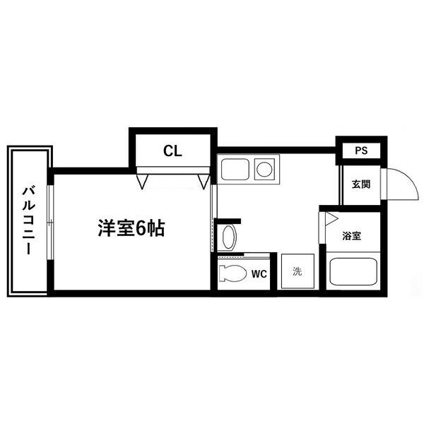 第2門口マンションの間取り