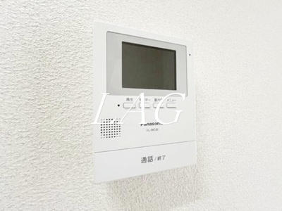 【セキュリティ】 | パークステュディオ堀切菖蒲園Ｂ | モニター付きインターホンです。