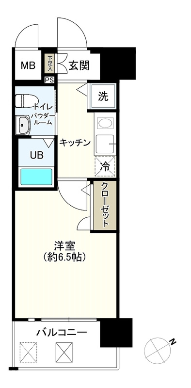 エスリード谷町六丁目の間取り|エスリード谷町六丁目　間取り