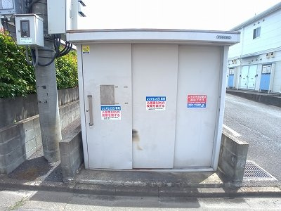 レオパレスメルベーユのその他共用部分|ゴミ集積所