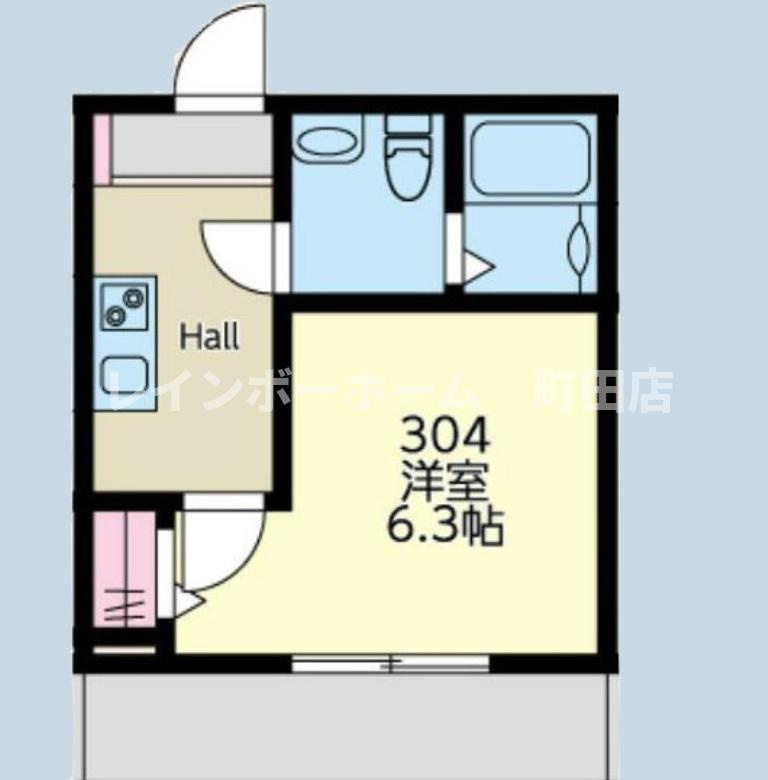 プレミアムコート瀬谷※初期費用分割後払いサービス利用可能物件の間取り