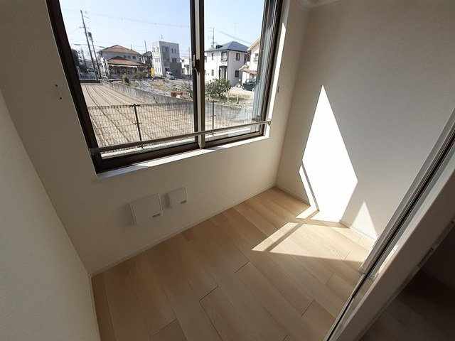 ヴァンベール田寺Ｂのバルコニー