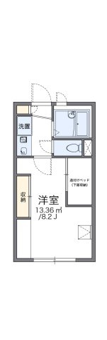 レオパレスレインボーの間取り