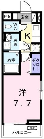 ルミエール・メゾンⅡの間取り