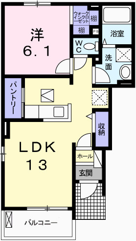 グランデ光祥１の間取り