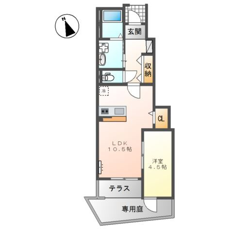 サニーコートの間取り
