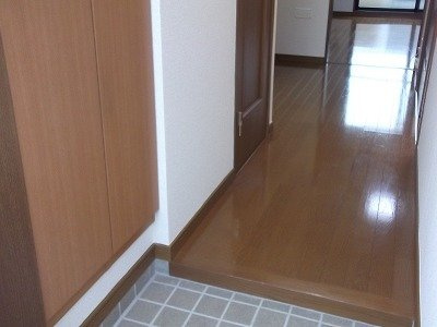 サニーヒルズＫの玄関|ゆったりとした玄関です