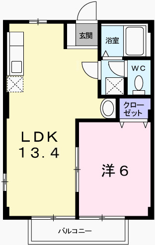 ファミィール町田の間取り