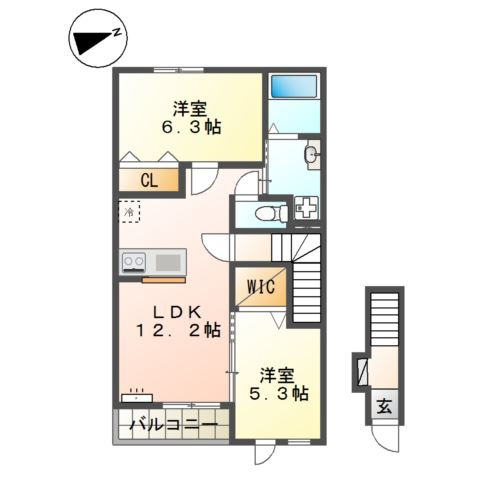エルカミーノの間取り