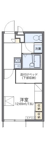 レオパレス北原の間取り