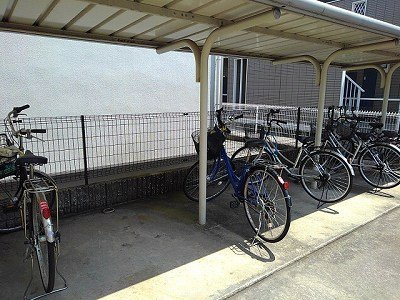 レオパレスアベニールのその他|駐輪場