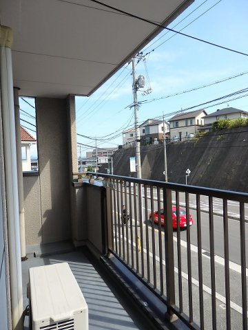 コンフォートＴのバルコニー|広々としたバルコニーです