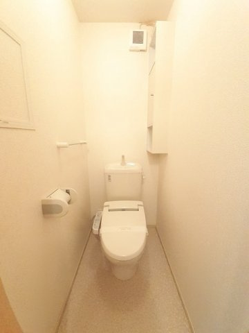 グレイスＡ棟のトイレ|シンプルで使いやすいトイレです