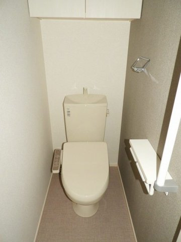 ライスガーデン　Ⅰのトイレ|シンプルで使いやすいトイレです