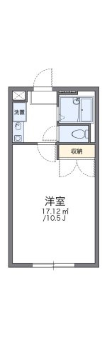 レオパレスＢ．Ｆ．フォーティ・エイトの間取り