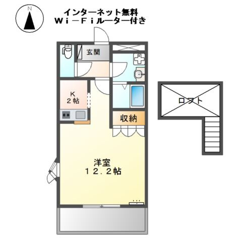 アシュランスの間取り