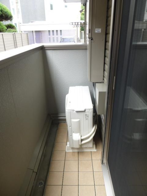 サンドリヨンのバルコニー