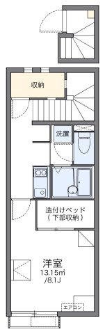 レオネクストクレールシエルの間取り