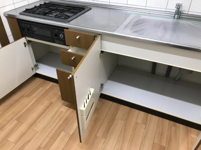 グランドールＡの収納|キッチン下