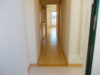 クレール姫路の玄関