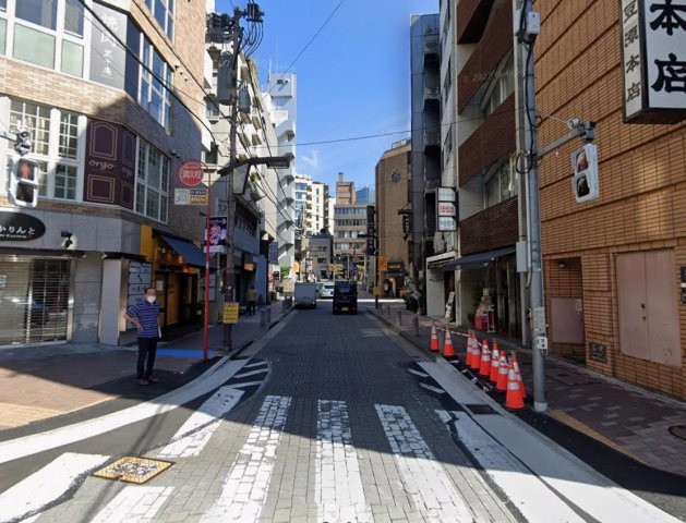 港区東麻布１丁目の事務所の周辺