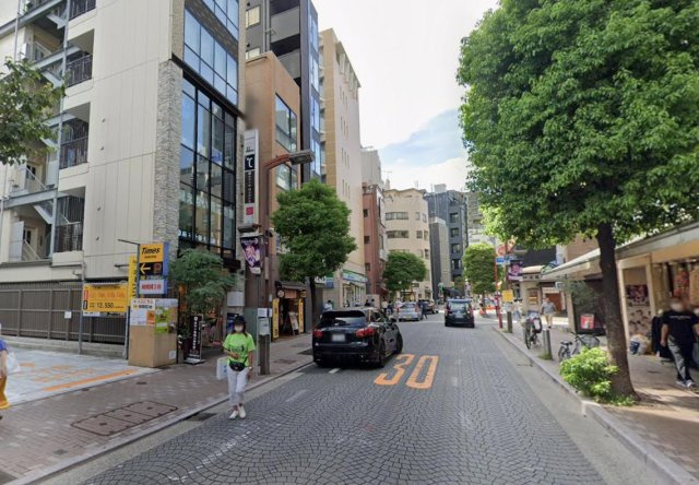 港区東麻布１丁目の事務所の周辺