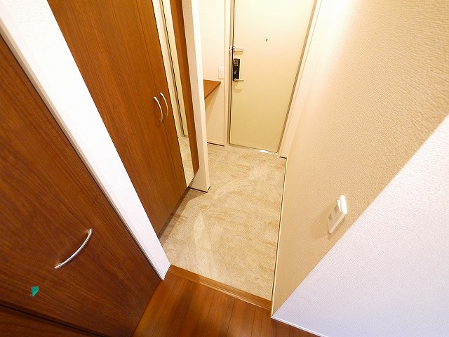 リアングランデの玄関|きれいな玄関です