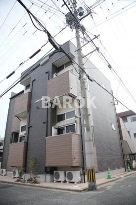 クレオ筥松六番館の外観