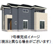 仲介手数料不要　よかタウンBloom北区明徳町4期【川上小・北部中】の外観パース|外観パースです