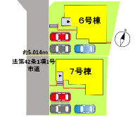 仲介手数料不要　よかタウンBloom北区明徳町4期【川上小・北部中】の区画図