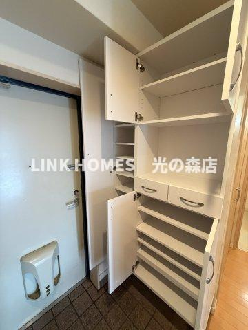 菊池郡菊陽町光の森６丁目の賃貸マンションの収納|十分な収納スペースがあります