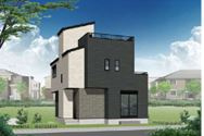 【外観パース】 | 厚木市緑ヶ丘5丁目　新築分譲住宅　全1棟