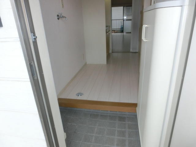 かすみコーポ内田の玄関