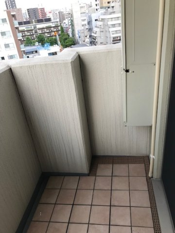 CITY SPIRE蔵前(シティスパイア蔵前)のバルコニー