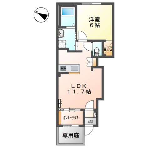 Soleil．Kayの間取り