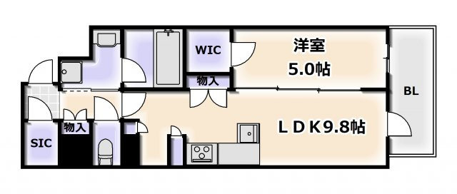 【間取り】 | リンクハウス難波元町