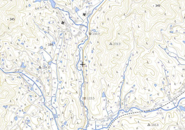 仲多度郡まんのう町 工場の地図