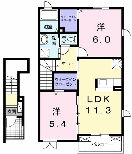 メモリーハウスの間取り