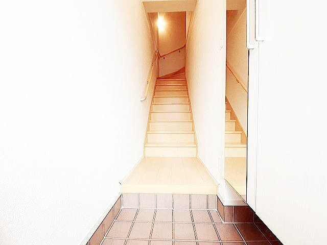 メモリーハウスの玄関
