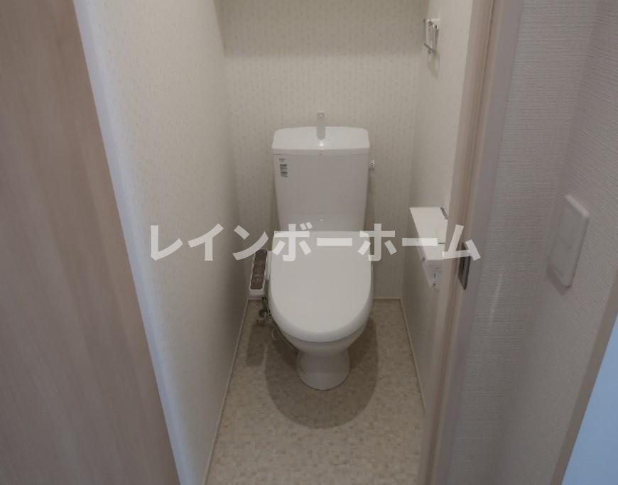 ヴィッラホーム六番館　特典：仲介手数料が無料です!!のトイレ|落ち着いた色調のトイレです
