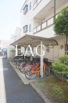 【その他共用部分】 | コモドパークハウス | 駐輪場です。