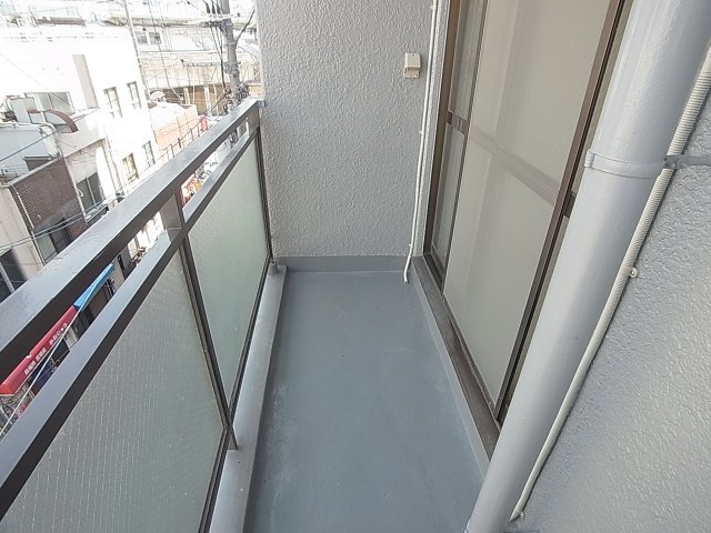 品川第6マンションのバルコニー|風通しの良いバルコニー