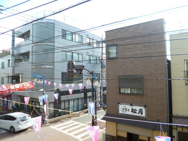 多摩川ハウスの展望|商店街沿いに物件があります